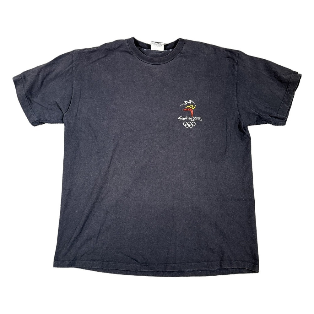 Bonds Sydney 2000 Olympics Millennium Collection Black Graphic T-Shirt XL